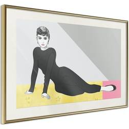 Arkiio Affisch Beautiful Audrey [Poster] 45x30 Poster